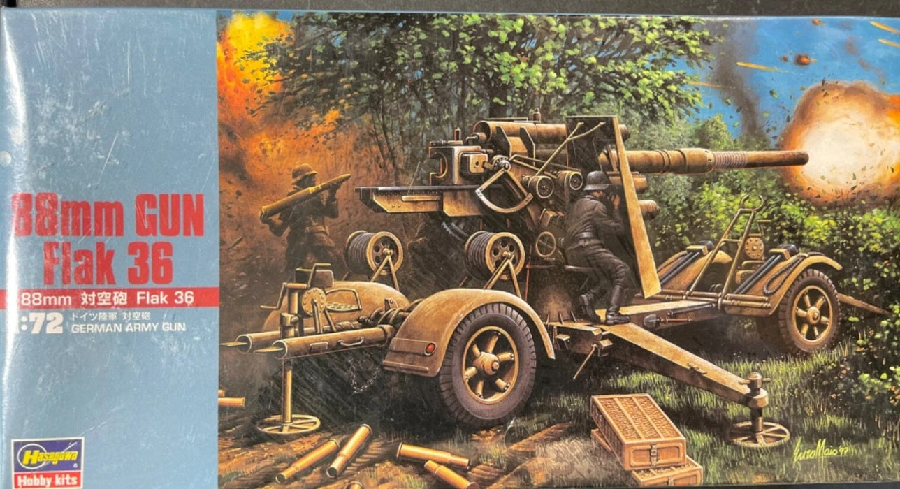 1/72 88mm Gun FLAK 36 By Hasegawa MT38 31138