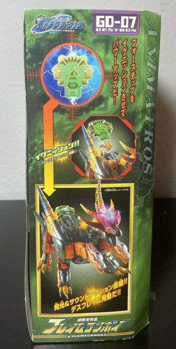 Transformers Galaxy Force Gd-07 Flame Convoy TAKARA VAULTED & RARE