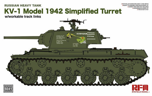 1/35 KV-1 MODEL 1942 "SIMPLIFIED TURRET" RUSSIAN HEAVY TANK RM5041