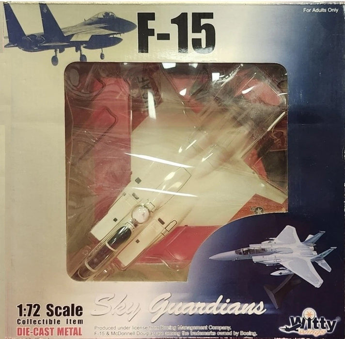 1/72 F15B Edward AFB w/Display Stand - SUPER RARE Witty Wings WTY-72005-003