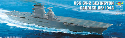 1/350 USS Lexington CV-2 Carrier 05/1942 Plastic Model Kit  Trumpeter 05608
