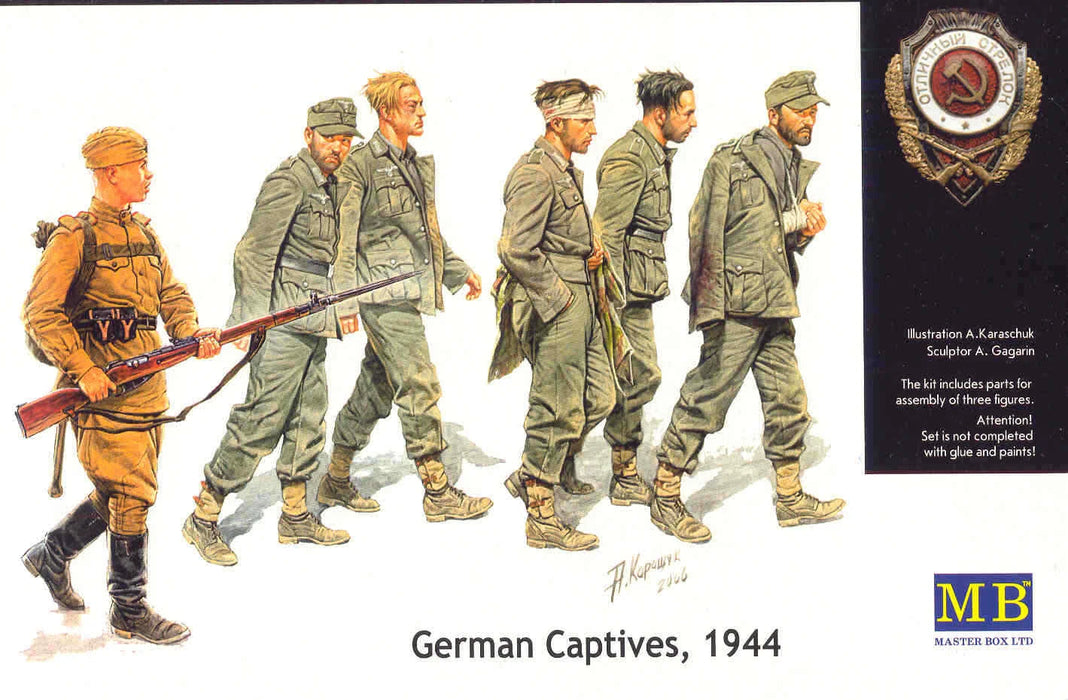 1/35 German Captives, 1944 by Master Box ltd No. MB3517