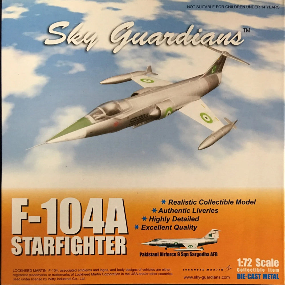 1/72 F-104 PAKISTAN SNQ 9 SARGODHA AFB