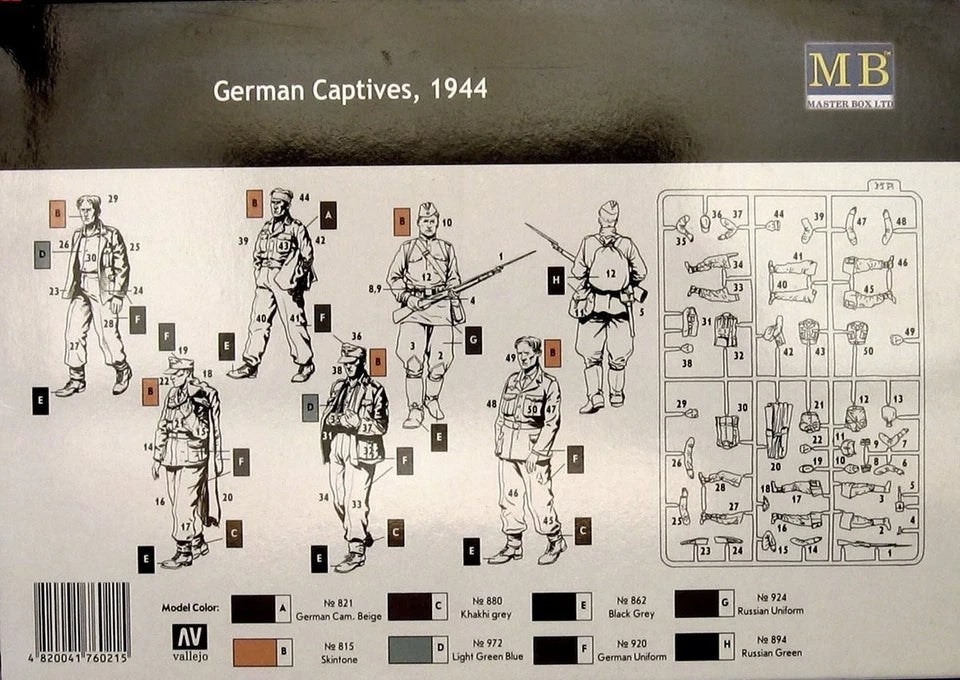 1/35 German Captives, 1944 by Master Box ltd No. MB3517