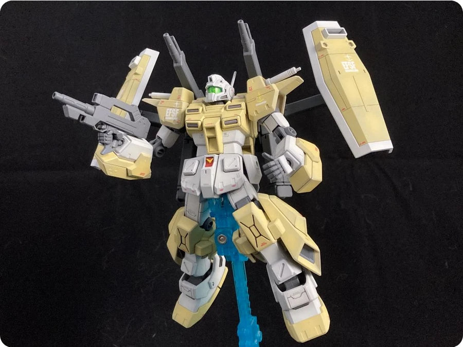 1/144 HG Build Fighters Powered GM Cardigan Team Try Fighters Fumina Hoshino's Mobile Suit No. 019