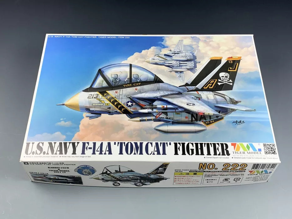 Tiger Model TM222 Cute F-14A Tomcat Jolly Rogers