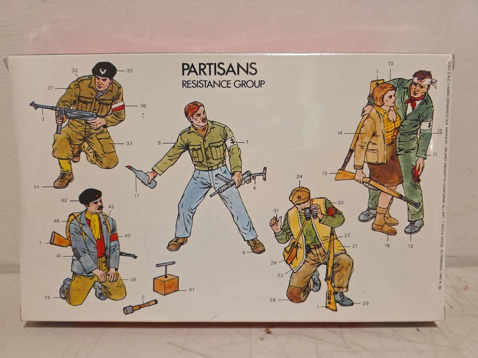 1/35 Partisans Resistance Group ESCI Art. #5009