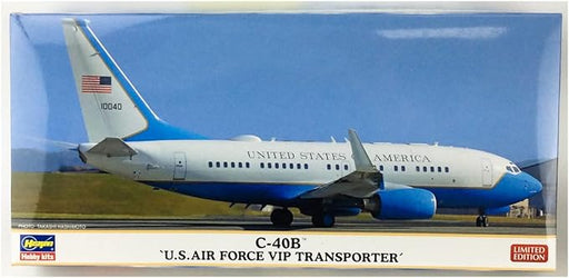 1/200 US Air Force C-40B US Air Force Veteran Transport Plamodel HAS-10848