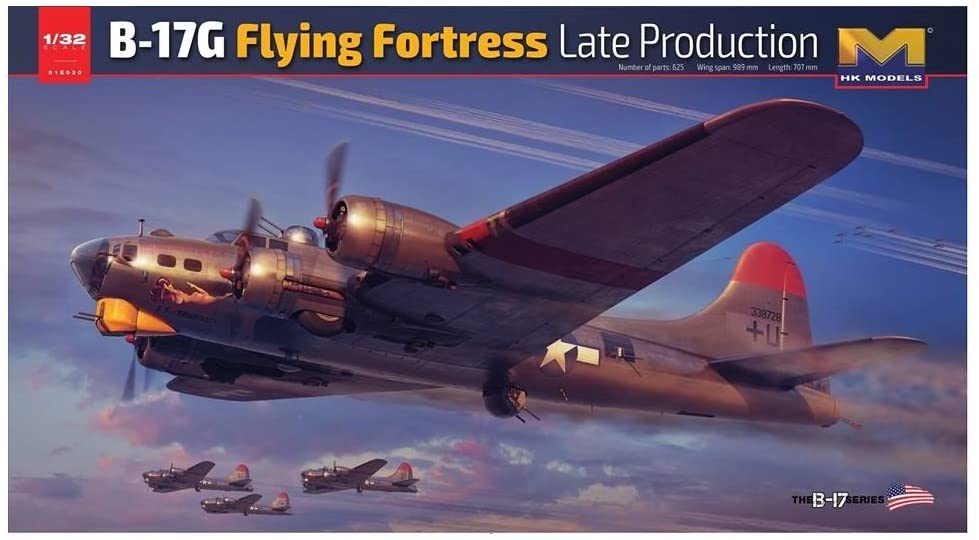 航空機・ヘリコプター HKmodel 1/32 B-17G Flying Fortress Hong Kong Model - 1/32 B-17G FLYING FORTRESS LATE VERSION