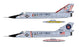 1/72 F-106A Delta Dart 'Bicentennial' 2 Model kits Set HASEGAWA 02402