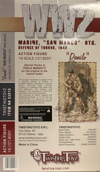 1/6 "DANILO" MARINE SAN MARCO BTG - DEFENCE OF TOBRUK, 1942 by TWISTING TOYZ
