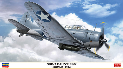 1/48 SBD-3 Dauntless Dive Bomber, "Dick Best" at Battle of Midway 1942 by Hasegawa
