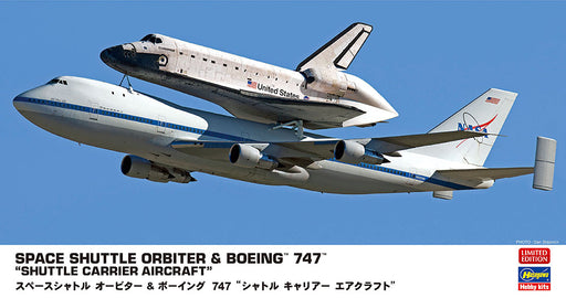 1/200 Space Shuttle Orbiter & Boeing 747 Shuttle Carrier Aircraft- 2 models Set