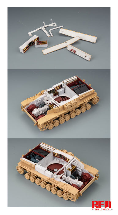 1/35 Sd.kfz.161/2 Panzer IV Ausf.J Sd.Kfz.161/2 (Last Production) with Full Interior by RyeField Models