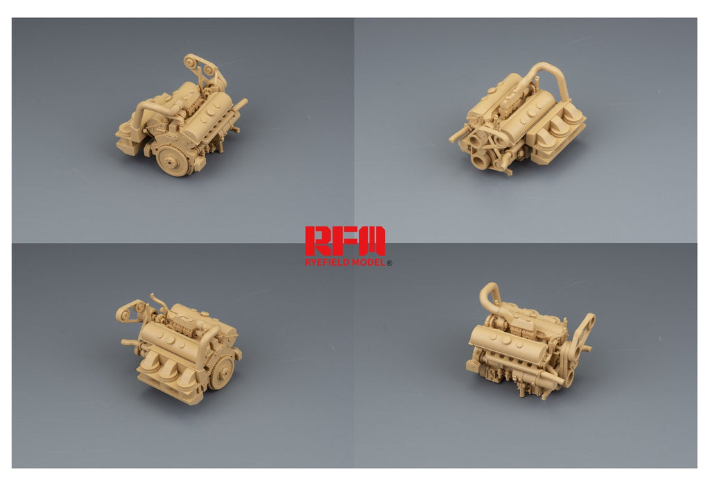 1/35 Sd.kfz.161/2 Panzer IV Ausf.J Sd.Kfz.161/2 (Last Production) with Full Interior by RyeField Models