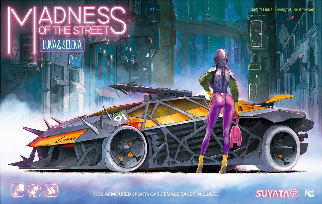 1/32 LUNA & "MAD" SELENA - MADNESS OF THE STREETS SERIES by SUYATA