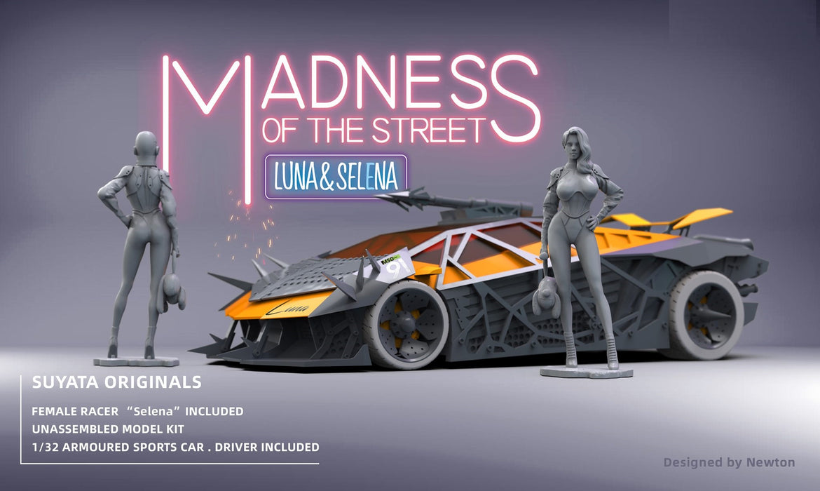 1/32 LUNA & "MAD" SELENA - MADNESS OF THE STREETS SERIES by SUYATA