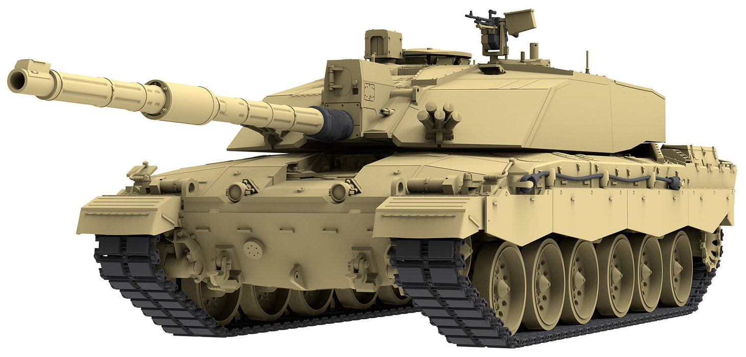 RyeField RM5039 1/35 BRITISH Main Battle Tank CHALLENGER 2  with Movable Tracks