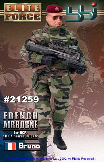 1/6 FRENCH PARATROOPER (JUNGLE OPS) - BRUNO