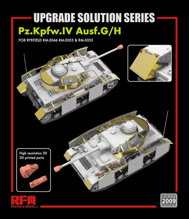 1/35 Upgrade Solution Series - Pz.Kpfw.IV Ausf.G/H for RM5053 and RM5055