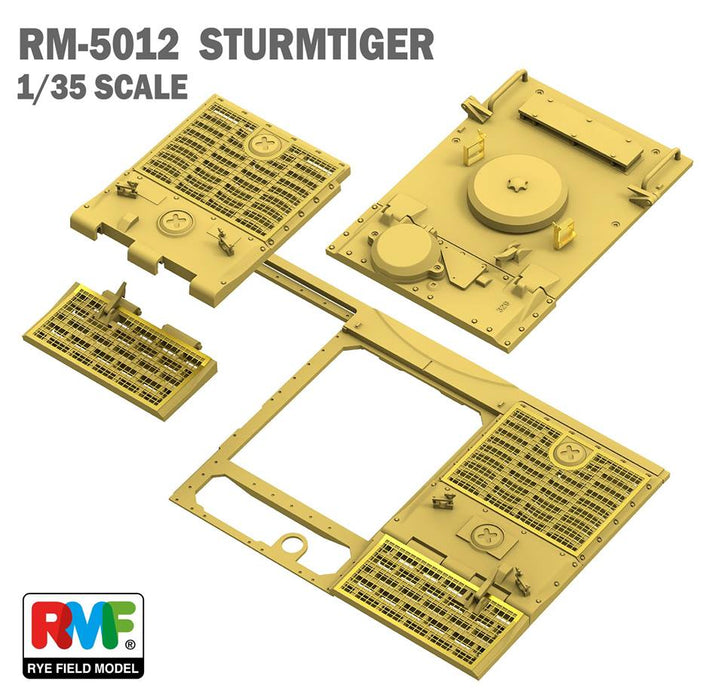 1/35 STURMTIGER WITH FULL INTERIOR RYEFIELD MODEL 5012