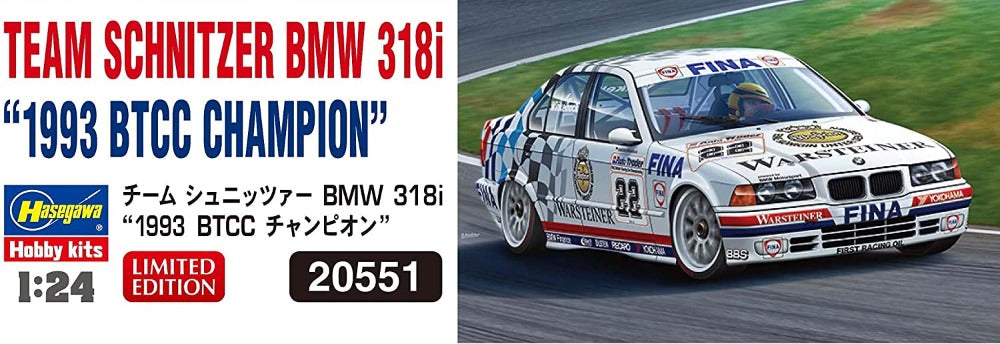 1/24 TEAM SCHNITZER BMW 318i