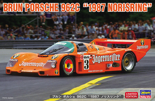 Hasegawa HAS-20557 1/24 BRUN Porsche 962C JÄGERMEISTER  “1987 Noridring”