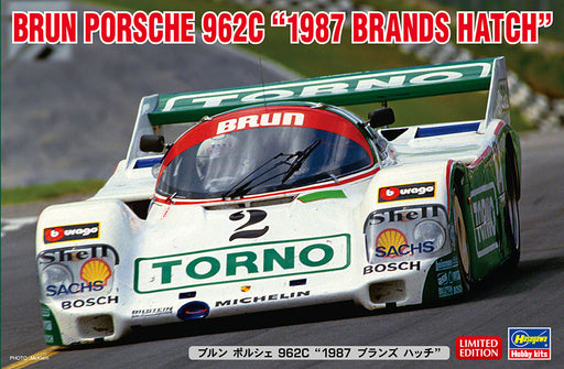Hasegawa 1/24 BRUN PORSCHE 962C “1987 BRANDS HATCH”, Group C Racing