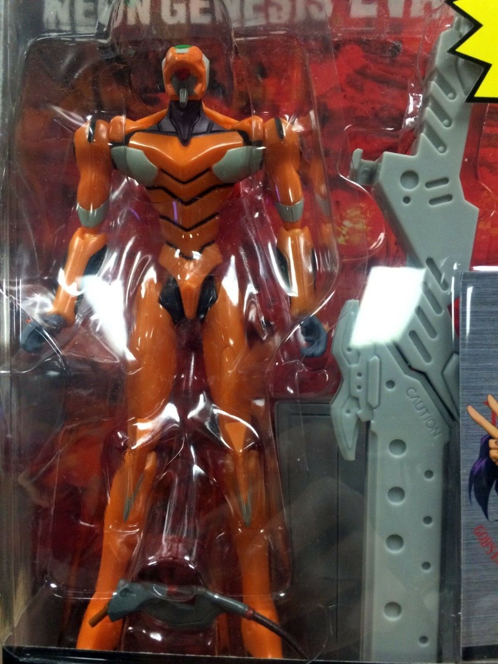 EVANGELION EVA-00 PROTO TYPE REAL MODEL 04 NEON GENESIS BY SEGA