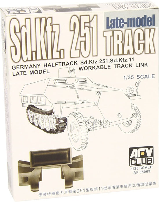 1/35 SDKFZ 251 TRACK LATE TYPE(WORKABLE) AFV CLUB AF35069