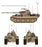 1/35 WWII Panther G Command Tank -Moveable Suspension and Tracks