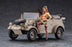 1/24 PKW.K1 KUBEL WAGEN TYPE 82 (BALLOON TIRE) with BLOND GIRL'S FIGURE BY HASEGAWA 52273