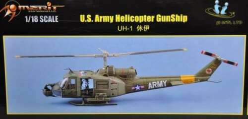 1/18 UH-1B - GUNSHIP 501st AVIATION BATTALION "FIREBIRDS" (By JS International HK)