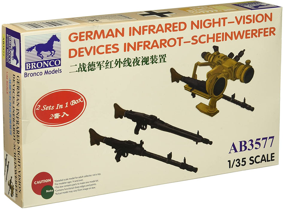 1/35 GERMAN INFRARED NIGHT-VISION DEVICES (BRONCO) BRONCO MODELS AB3577