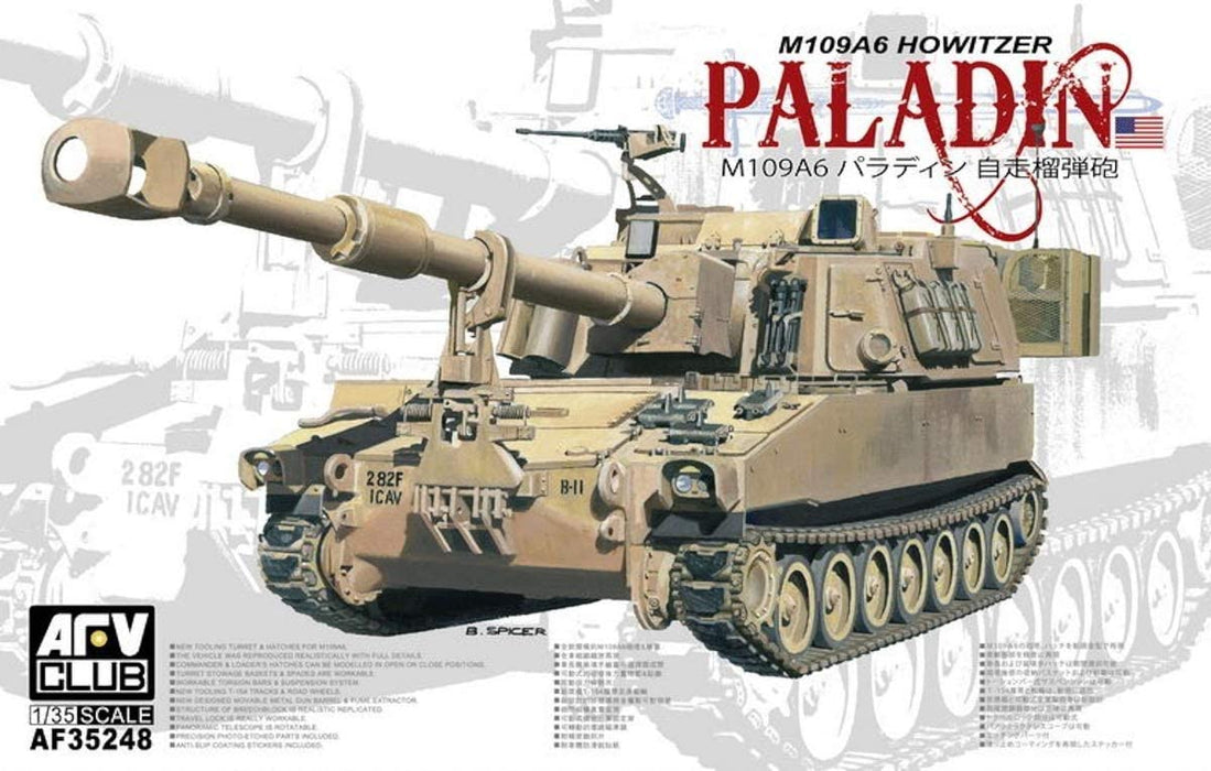 1/35 M109A6 HOWITZER "PALADIN" AFV CLUB AF35248