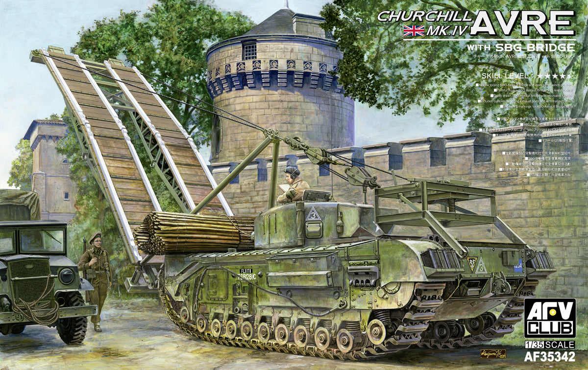 AFV Club AFV35285 1:35 Churchill Mk IV TLC Carpet Layer Type A Military