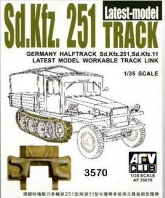 1/35 SdKfz 251 HALFTRACK WORKABLE TRACK LINKS LATEST TYPE