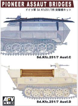 1/35 PIONEER ASSAUT BRIDGES FOR SD.KFZ.251/7 AUSF. C/D