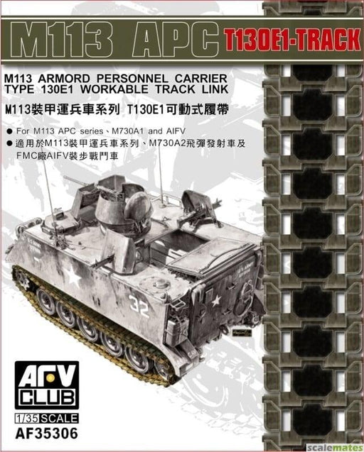 1/35 M113 APC T130E1 WORKABLE TRACK LINKS