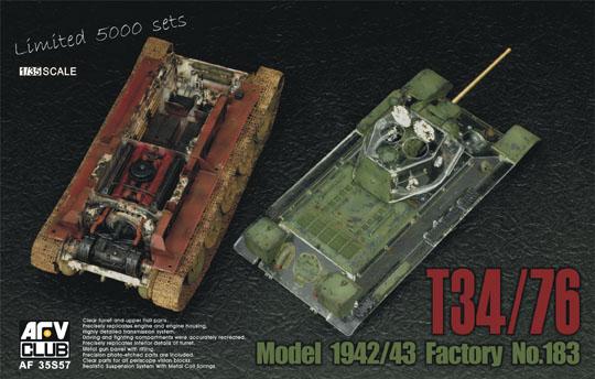 1/35 T-34/76 1943 WITH TRANSPARENT TURRET (LIMITED)