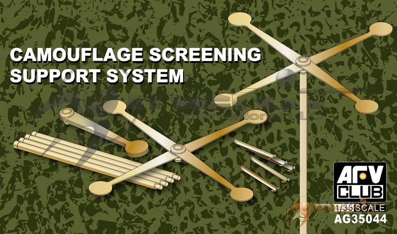 1/35 CAMOUFLAGE SCREENING SUPPORT SYSTEM