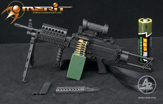 1/6 BLACK M46 LIGHT MACHINE GUN (LMG)