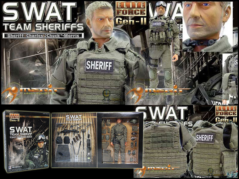 1/6 AMERICAN SWAT SHERIFF CHARLES "CHUCK" MORRIS