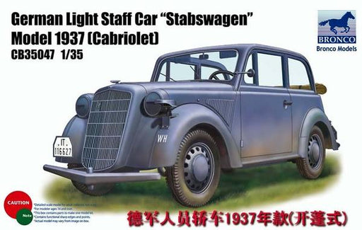 1/35 GERMAN LIGHT STAFF CAR 'STABSWAGEN' 1937 'CABRIOLET'