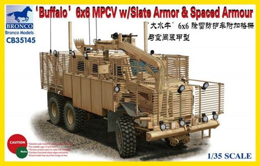 1/35 'BUFFALO' 6x6 MPCV w/SLAT ARMOR & SPACED ARMOR VERSION
