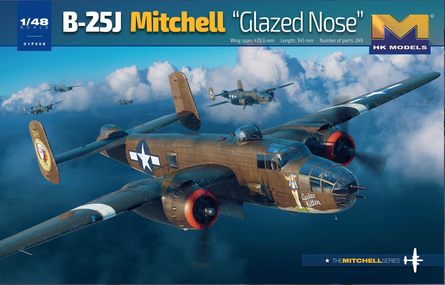 1/48 B-25J "Glazed Nose" from HONG KONG MODEL 01F008