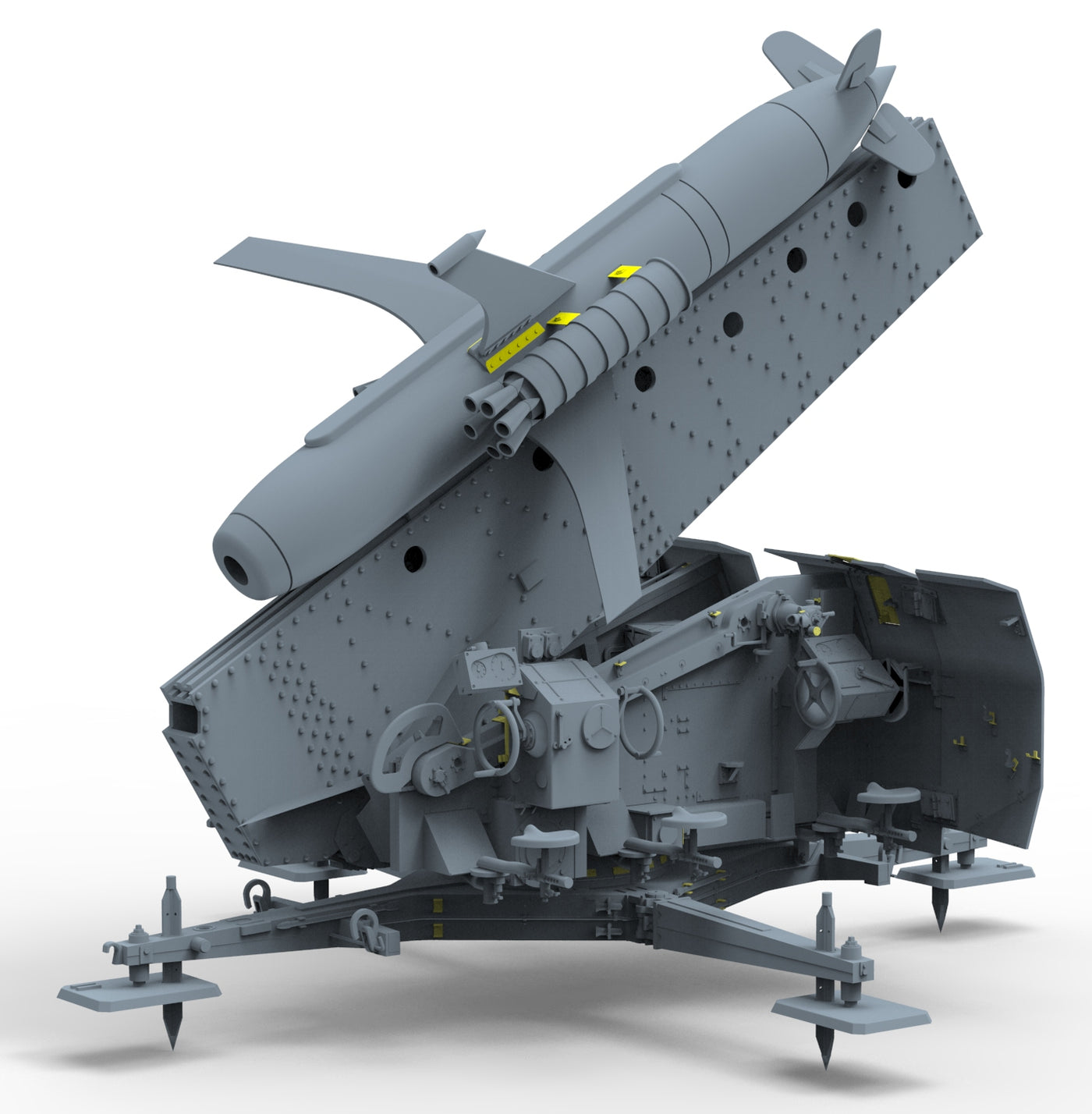 Bronco Models - 1/35 'RHEINTOCHTER' GERMAN R-3P SURFACE-TO-AIR M ...