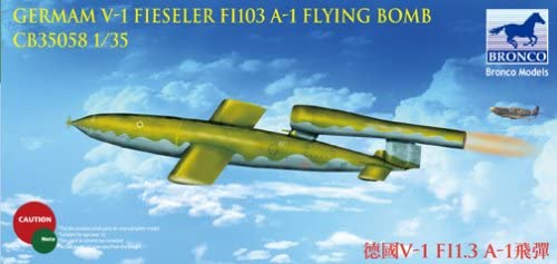 1/35 GERMAN V-1 FIESELER Fi103 A-1 FLYING BOMB BRONCO MODELS CB35058