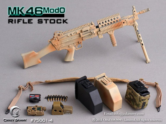 1/6 CAMOUFLAGE MK46MOD0 WITH RIFLE STOCK