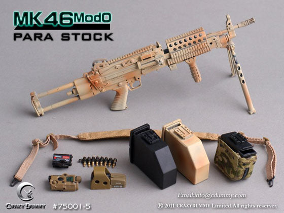 1/6 CAMOUFLAGE MK46MOD0 WITH PARA STOCK